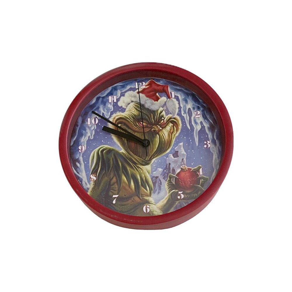 Grinch 9" Wall Clock